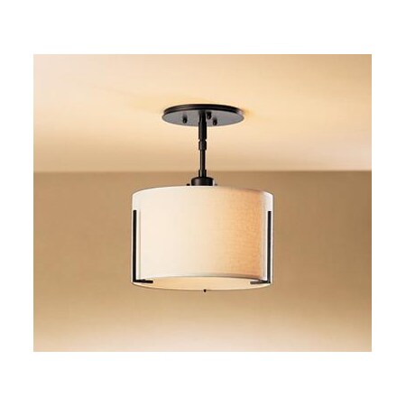 Hubbardton Forge Exos Single Shade Semi-Flush 126498-SKT-07-SA1099